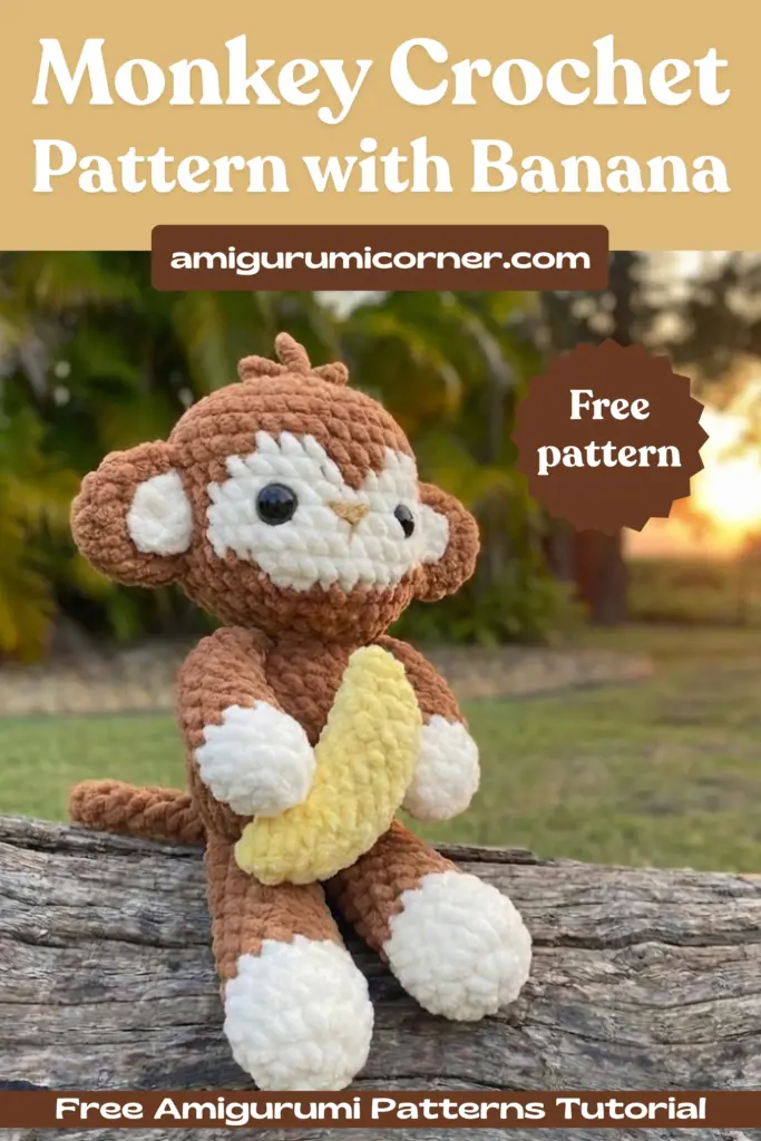 monkey amigurumi pattern