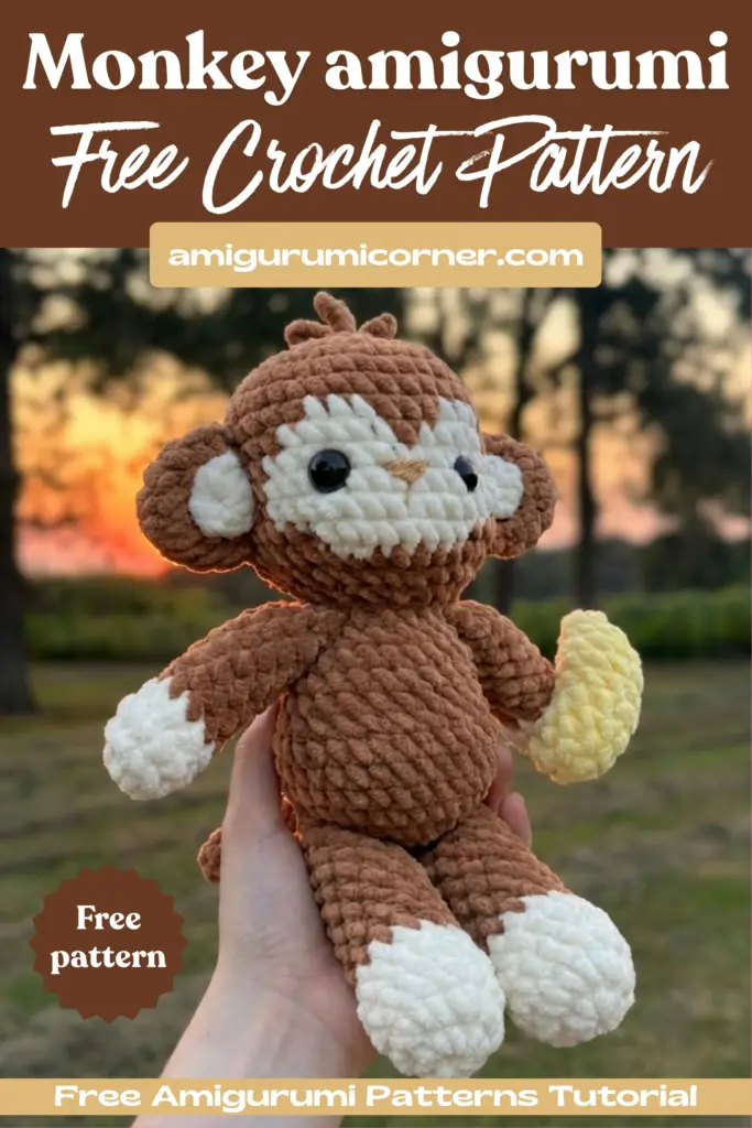 monkey amigurumi pattern