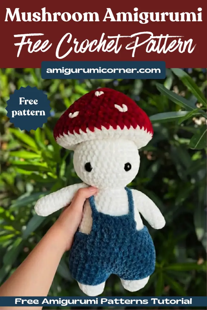 mushroom crochet pattern