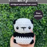 panda crochet pattern