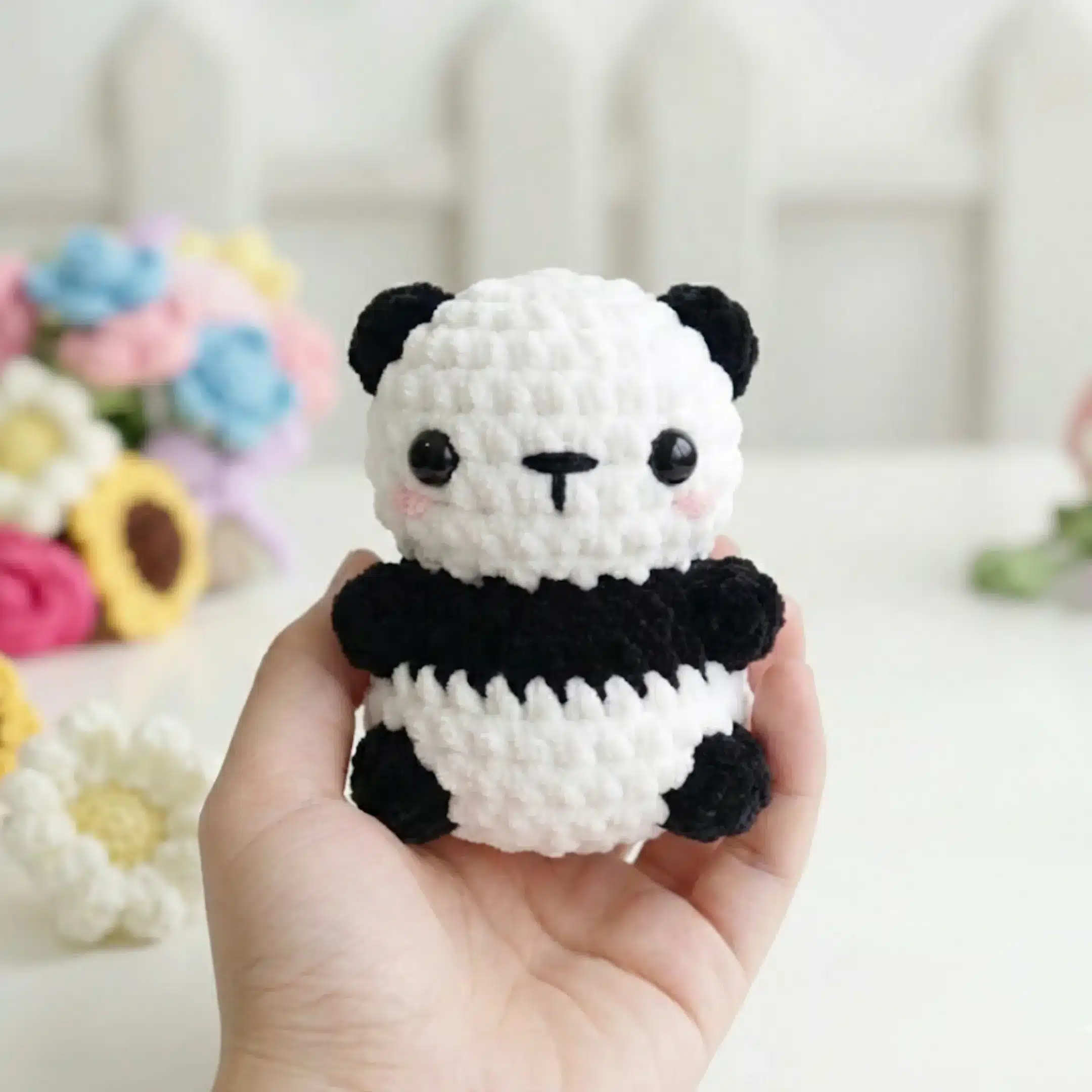 panda crochet pattern