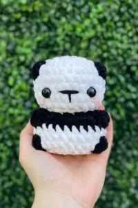 panda crochet pattern