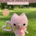 Valentine's Kitten Crochet