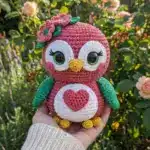 Valentine’s Owl Crochet Pattern