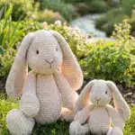 Velvet Crochet Bunny